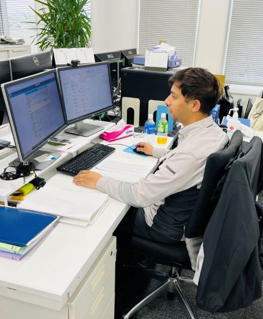 一人前の測量技師になって日本の先進的な測量技術を本国に伝えたい。