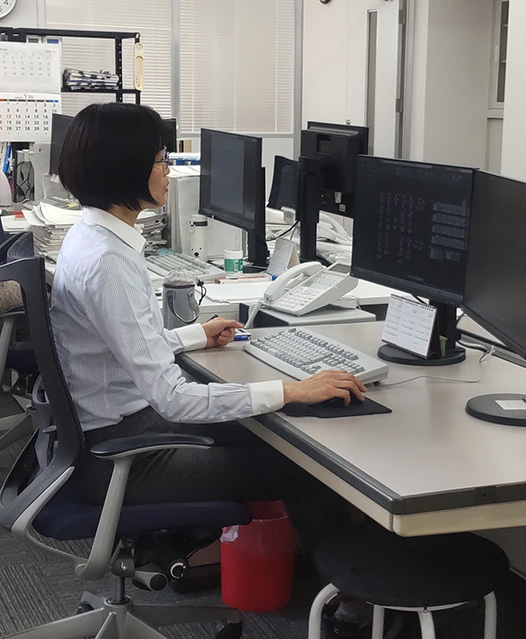 仕事の停滞はお客様満足に影響する。だからこそ常にベストを尽くす。